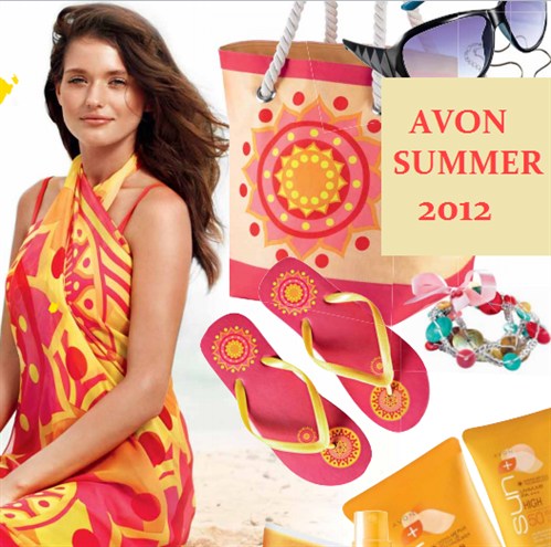 AVON парео и джапанки